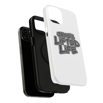 Impact-Resistant Phone Case — “Jake’s Lifted Life” Bold Streetwear Design