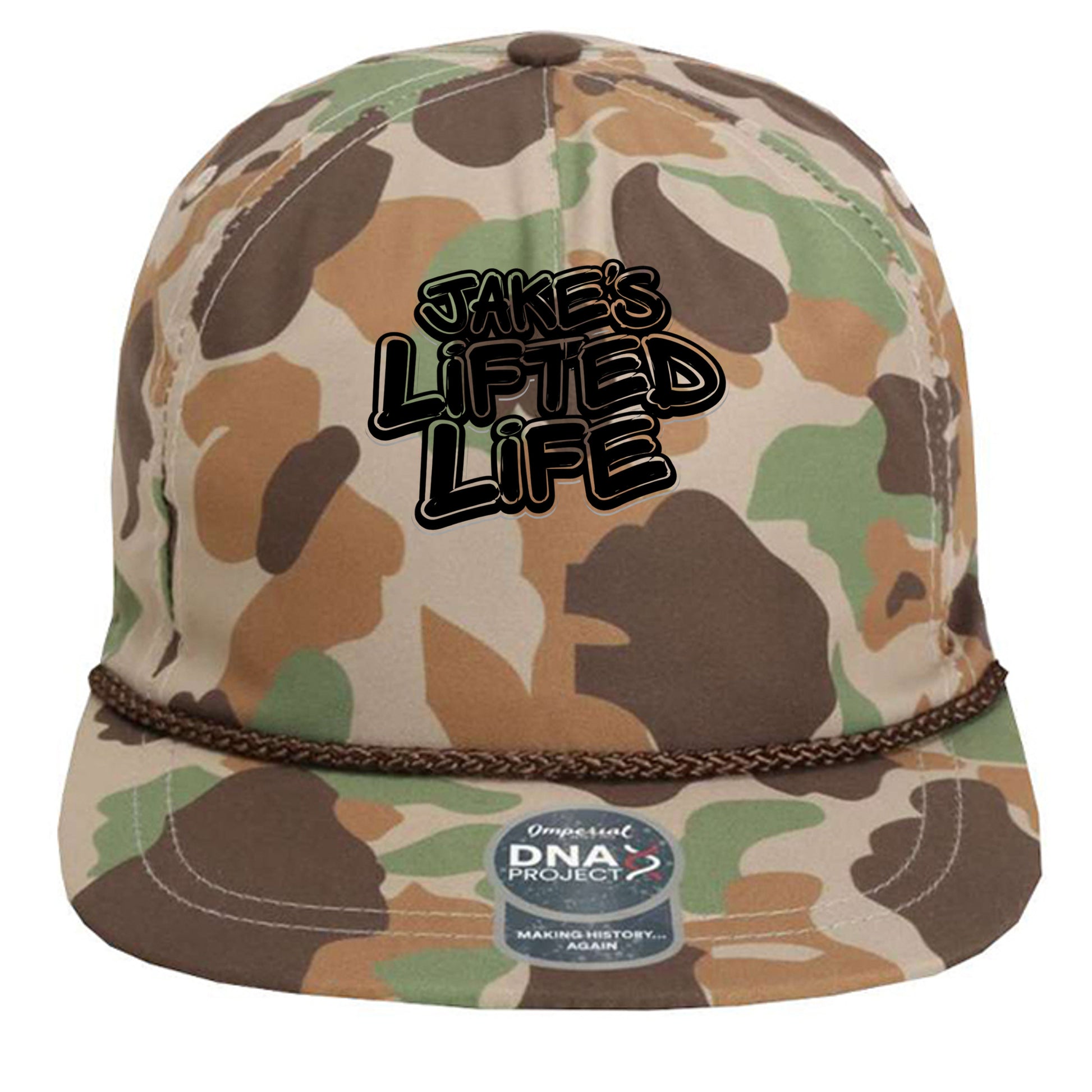 Frog Skin Camo/ Brown - DNA010 - FRONT
